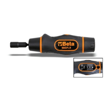 Beta Slip-Torque Screwdriver, 1/4" 005830030