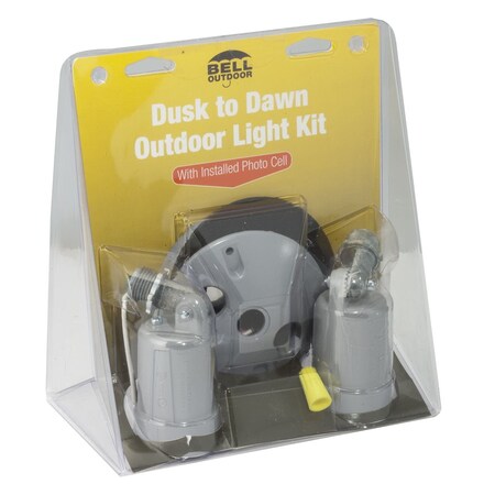 Bell Outdoor Electrical Box, 8-1/8 in H, Round Shape, 2-5/8 in L 5841-5