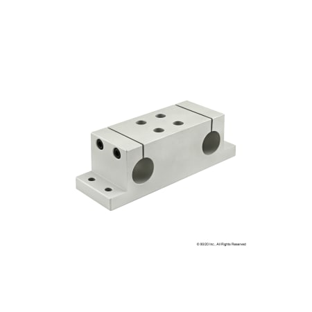 80/20 Double Shaft Mounting Block 1" 10 S 5845