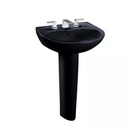 Toto Supreme, 1Hole Lav, Ped Ebony, Single Hole Mount, Ebony 1 Hole LPT241#51