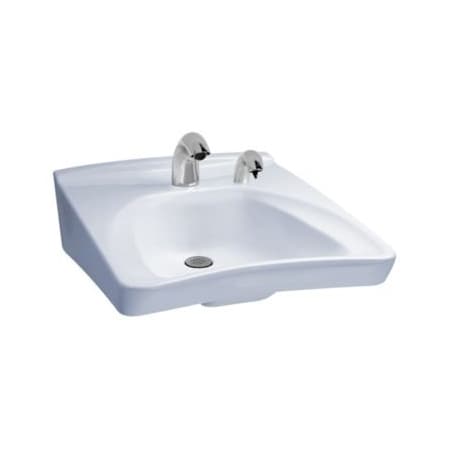 Toto Wall Mt Hdcp, Lavatory For Soap Dis 1Hole, Single Hole Mount, Cotton 1 Hole LT308A#01