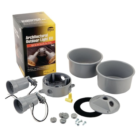 Bell Outdoor Electrical Box, 4.594 in H, Round Shape, 3.336 in L 5876-5