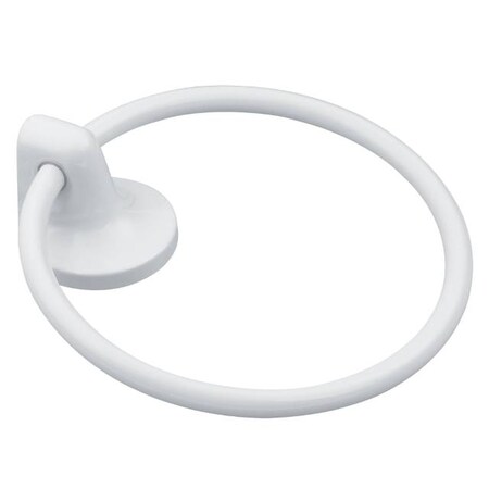 Moen Aspen Towel Ring Glacier White 5886W