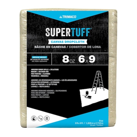 Trimaco Premium Contractor Drop, 8 oz., 6 x 9, PK12 58909