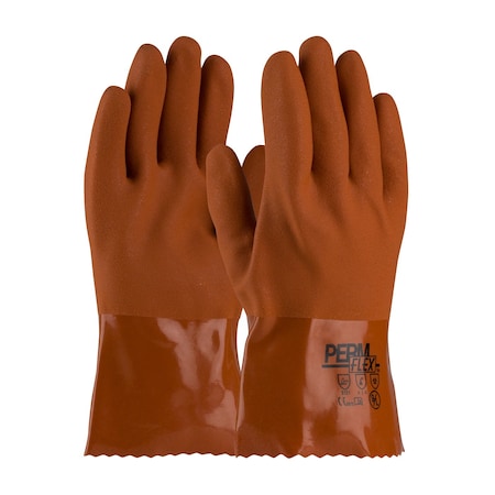 Pip Chemical Resistant Gloves, PVC, 10 in L, L, 12 PK 58-8650/L
