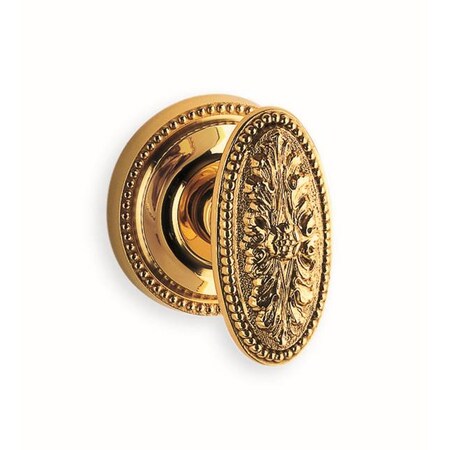 Omnia Knob Pass 2-3/8" BS Full Lip 1-3/8" Door Bright Brass 59 59/00F.PA1