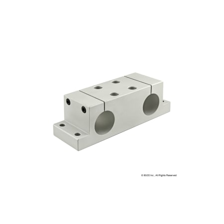 80/20 Dbl Shaft Mtg Block 1.5" Diameter 5900