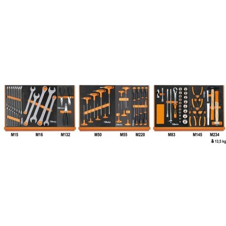 Beta Tools for Car Repair, 76 pcs. 059040197