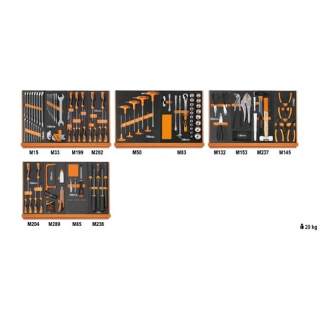 Beta Tools for Universal Use, 152 pcs. 059040202