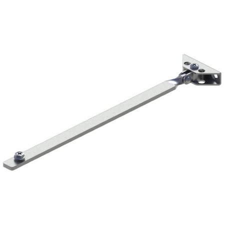 Hager Closer Arm, Sprayed Aluminum, Non Handed, Long Rod and Arm Arm Type 35989