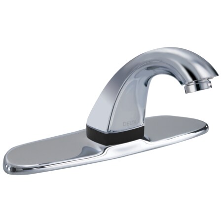 Delta Electronic Proximity 3 Hole Delta 590Hdf HDF Proximity, 8", Plate, Chrome 592-PLGHDF