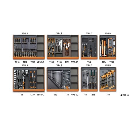 Beta Tools for Universal Use, 210 pcs. 059380062