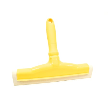 Malish Hand Held Squeegee, 10" Yellow, PK 6 59410