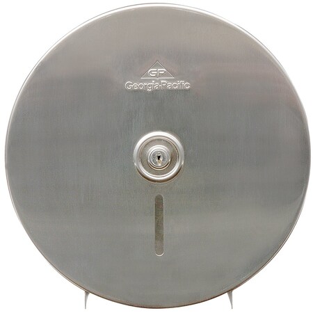GEORGIA-PACIFIC Toilet Paper Dispenser, Stainless Steel 59448