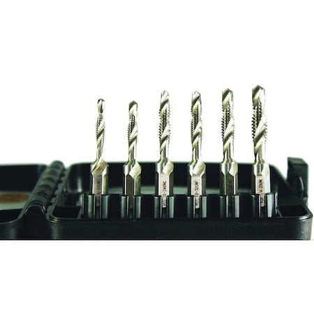 Southwire Combo Drill, Tap Bit, Kit 7 pcs. 58296340