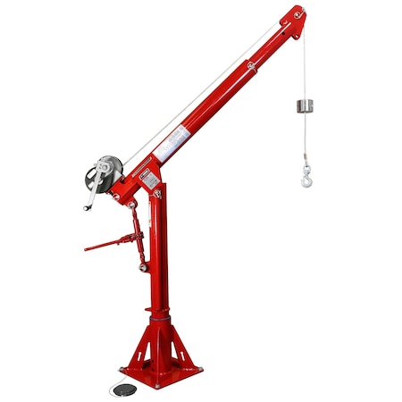 Thern Davit Crane Up To 2000Lb Cap W/ Spur Gea 5PT20S-M3