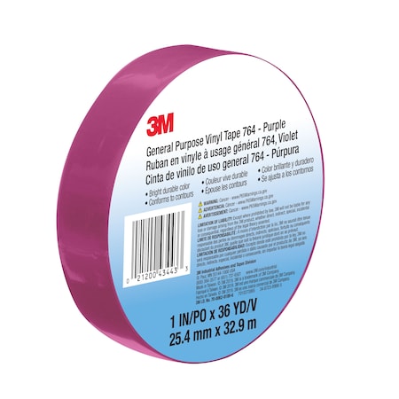 3M General Purpose Vinyl Tape 764, PK36 764