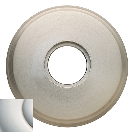 Baldwin Passage Pair Rosettes Lifetime Bright Nickel 5075.055