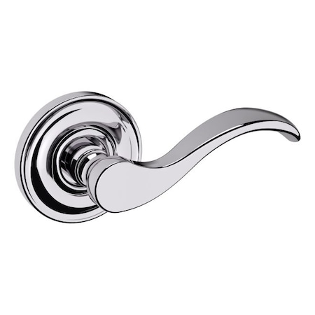 Baldwin Wave Lever Bright Chrome Door Levers Bright Chrome 5455V.260.RDM