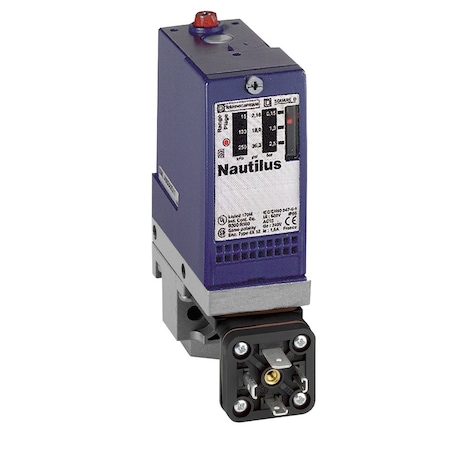 Telemecanique Sensors Pressure Switch, 1 C/O, Detection of 1 single threshold Action XMLA035A2C11