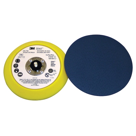 3M Stikit Disc Pad 28772, 6inx3/4 in 5/16-24 External, 10/pk 28772