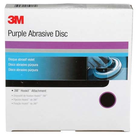 3M Purple Disc, 30687, 6", 36E, PK100 30687
