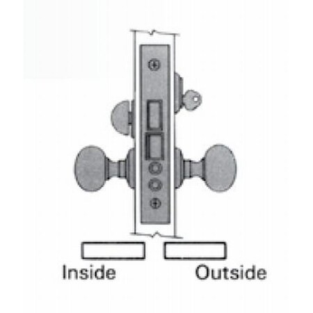Baldwin Entry Handlesets Venetian Bronze 6001.112.LR