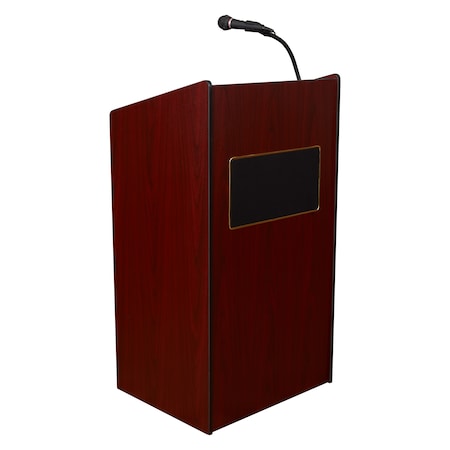 Oklahoma Sound Aristocrat Sound Lectern, Mahogany 6010-MY