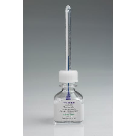 Bel-Art H-B FRIO-Temp Incubator Verification Thermometer, Calibration:15 to 50C B60200-0900