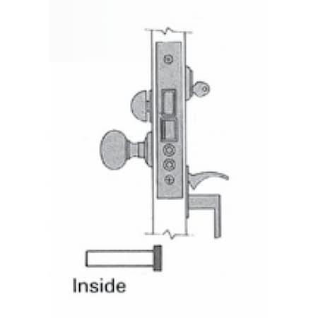 Baldwin Entry Handlesets Lifetime Satin Nickel 6020.056.LRLS