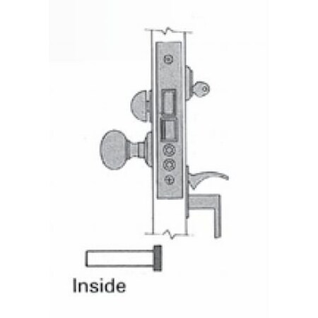 Baldwin Entry Handlesets Satin Chrome 6020.264.L