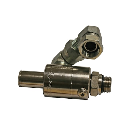 Reelcraft Swivel, 90 Deg., Steel, 1/2 in FNPT Inlet S602159