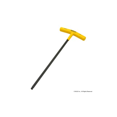 80/20 T Handle Ball End Hex Wrench - 1/4" 6030
