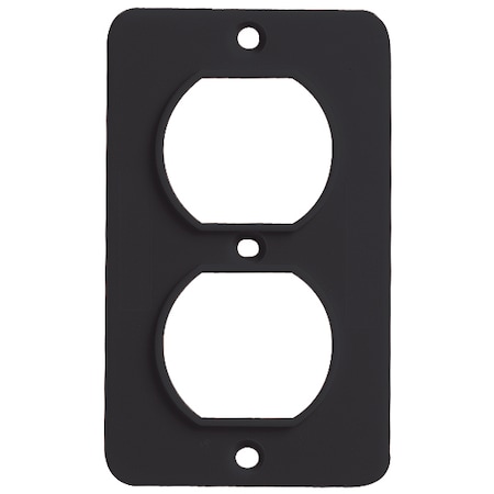 Ericson Electrical Box Cover, 1 Gang, Duplex Receptacle Cover 6031