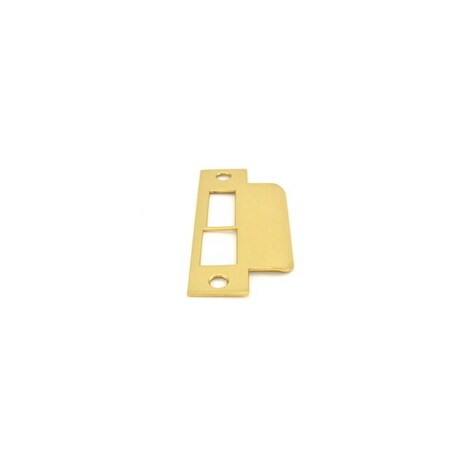 Baldwin Satin Brass with Brown Strikes Satin Brass with Brown 6039.060.R158