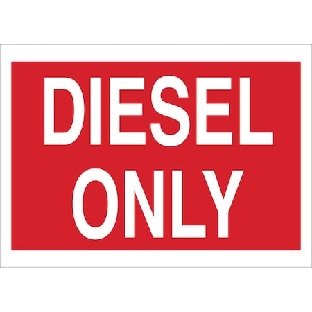 Brady Safety Sign, 7 in H, 10 in W, Plastic, Rectangle, English, 60533 60533