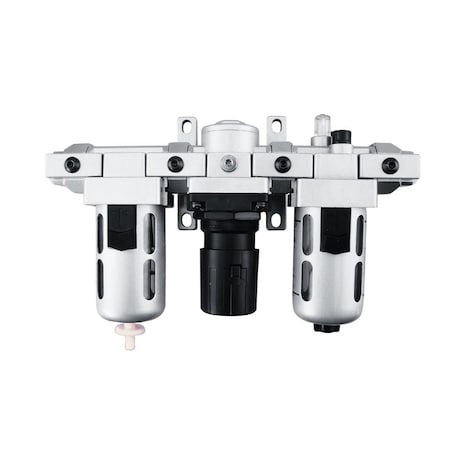 Groz Air FRL, Polycarbonate Bwl, Mini, 1/4"NPT 60550