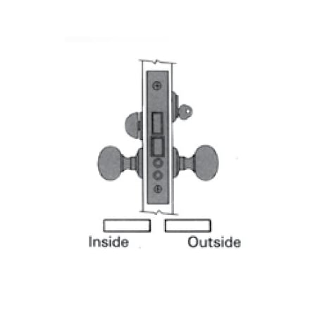 Baldwin Entry Handlesets Venetian Bronze 6075.112.RR