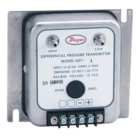 Dwyer Instruments Magnehelic Indicating Transmitter 605-6
