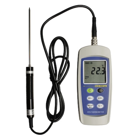 Bel-Art RTD Thermometer with PT100 Probe, -100 t B60901-0000