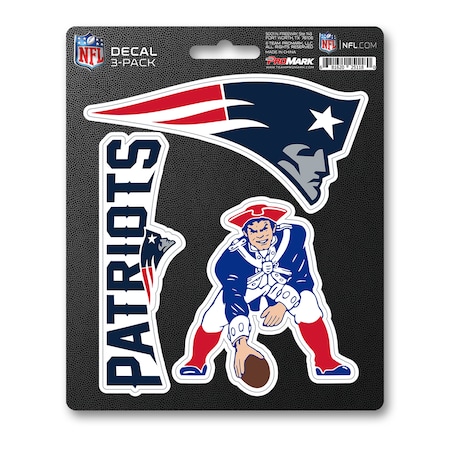 Fanmats NFL New England Patriots Decal Stickers 60961