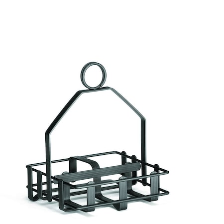 Tablecraft Blk Cndmnt Rack, 6.5"X5"X4.75 609RBK