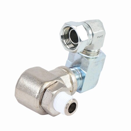 Reelcraft Swivel, 90 Deg., Steel, 1/2 in FNPT Inlet S600920-1
