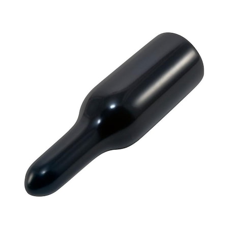 Caplugs E-Z Pull-Tab Vinyl Cap, Black, Red, Vinyl 1500 PK EZ-835-12 D679A13A