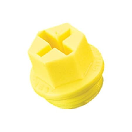Caplugs Metric Sealing Plugs, Yellow, Nylon 1200 PK MT-14 QMT14Q1