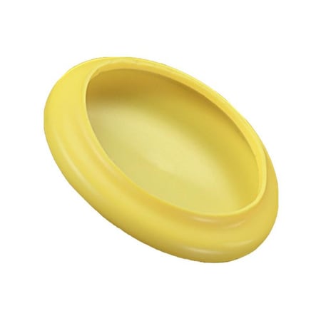 Caplugs Vinyl Flange Cover, Yellow, Vinyl 250 PK VF-4000 V220S15M