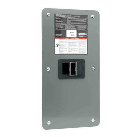 Square D Circuit Breaker Enclosure, Square D BDL, BGL, BJL and BKL Circuit Breakers Use With, 125A, 3 Spaces B125F