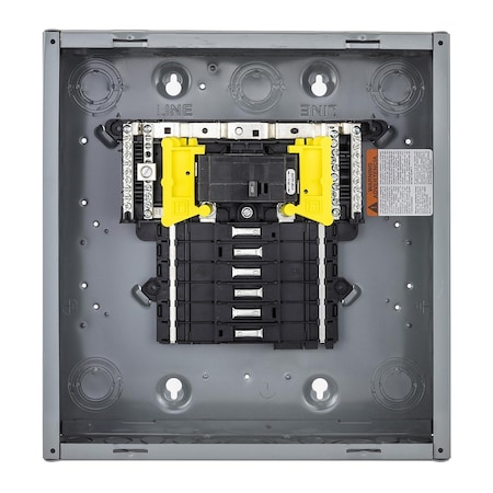 Square D Load Center, QO, 20 Spaces, 200A, 120/240V, Main Circuit Breaker, 1 Phase QO120M200P
