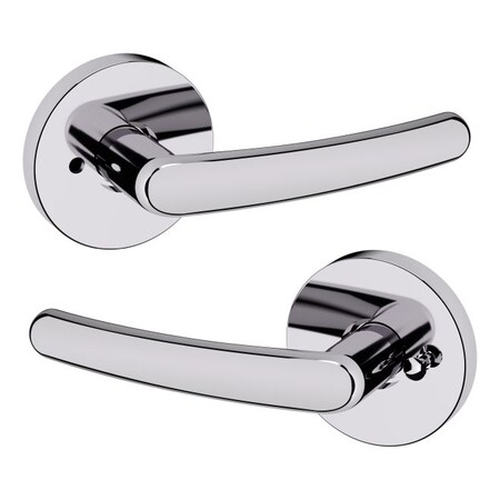 Baldwin Privacy Door Levers Bright Chrome 5165.260.PRIV