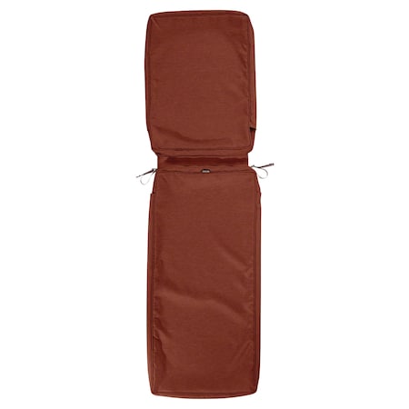 Classic Accessories Montlake Patio Cushion Slipcover, Heather Henna, 74"x23"x3" 60-442-016601-RT